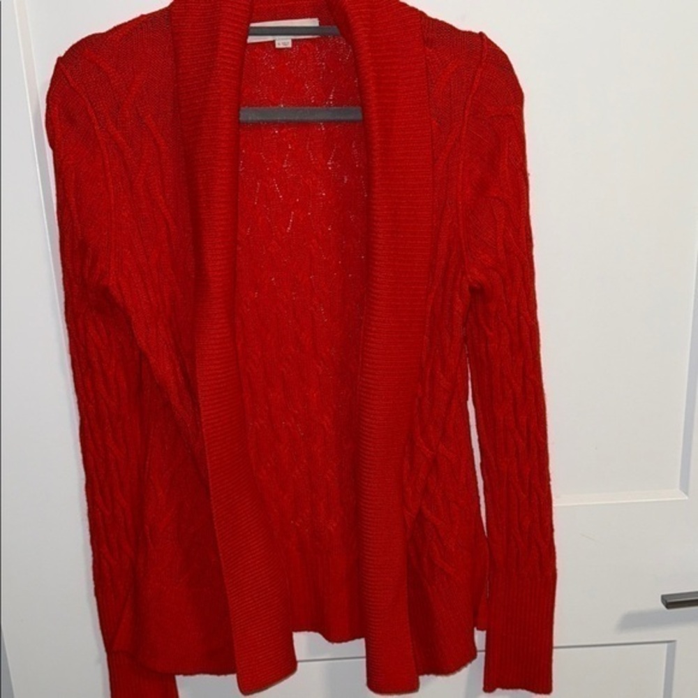 LOFT Vibrant orange Women's Cardigan